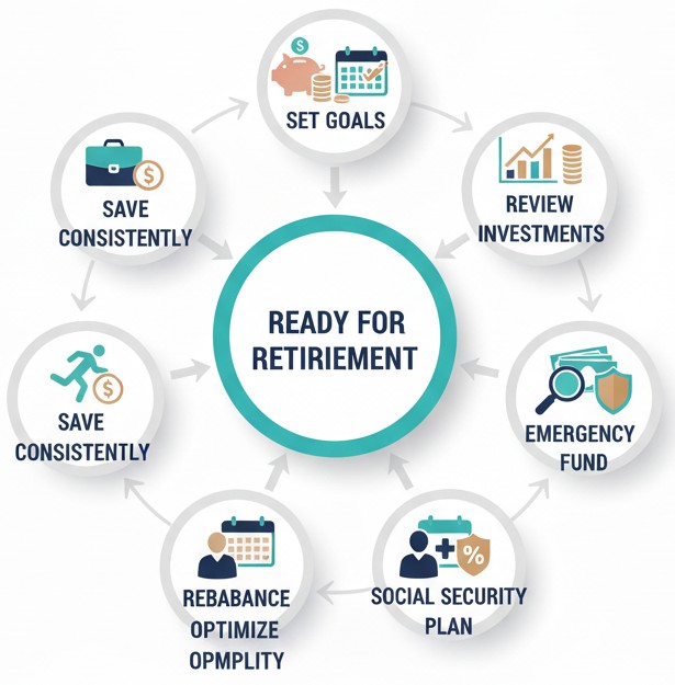 Retirement planning timeline