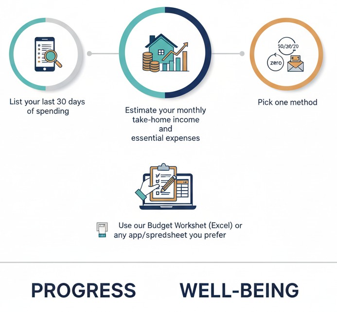 Taking the next step with a personal budget