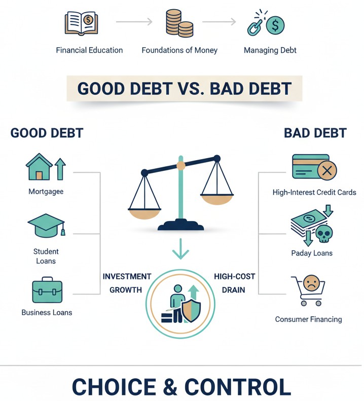 Understanding good vs bad debt